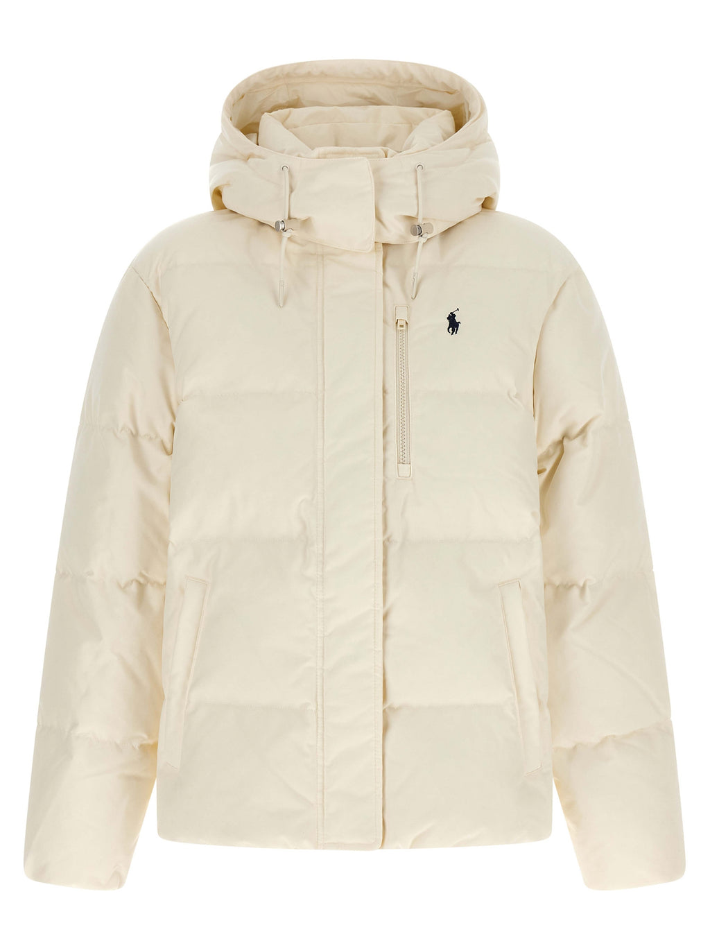 Polo Ralph Lauren White Polyester Full-Length Jacket