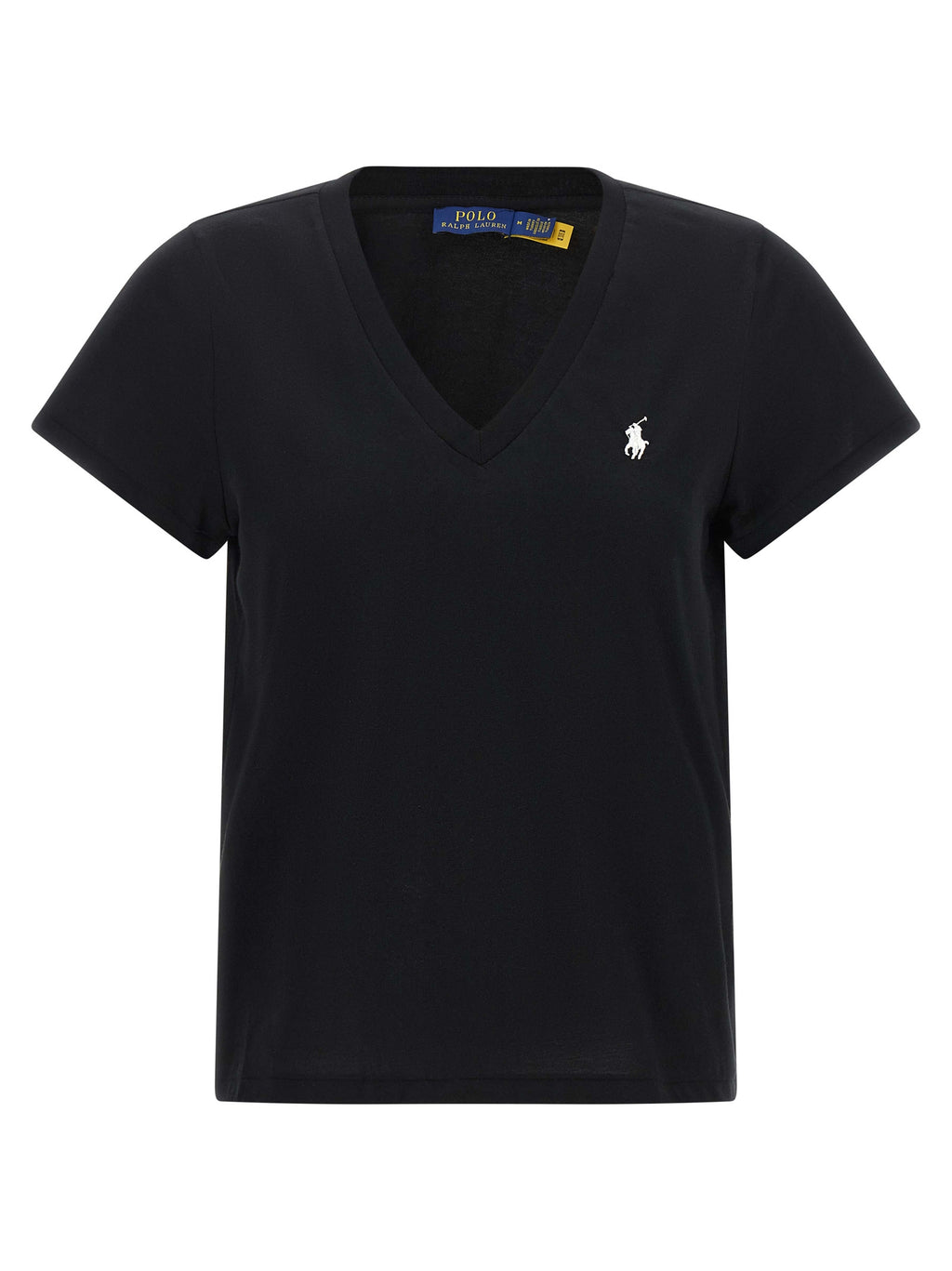 Polo Ralph Lauren Black Cotton T-Shirt