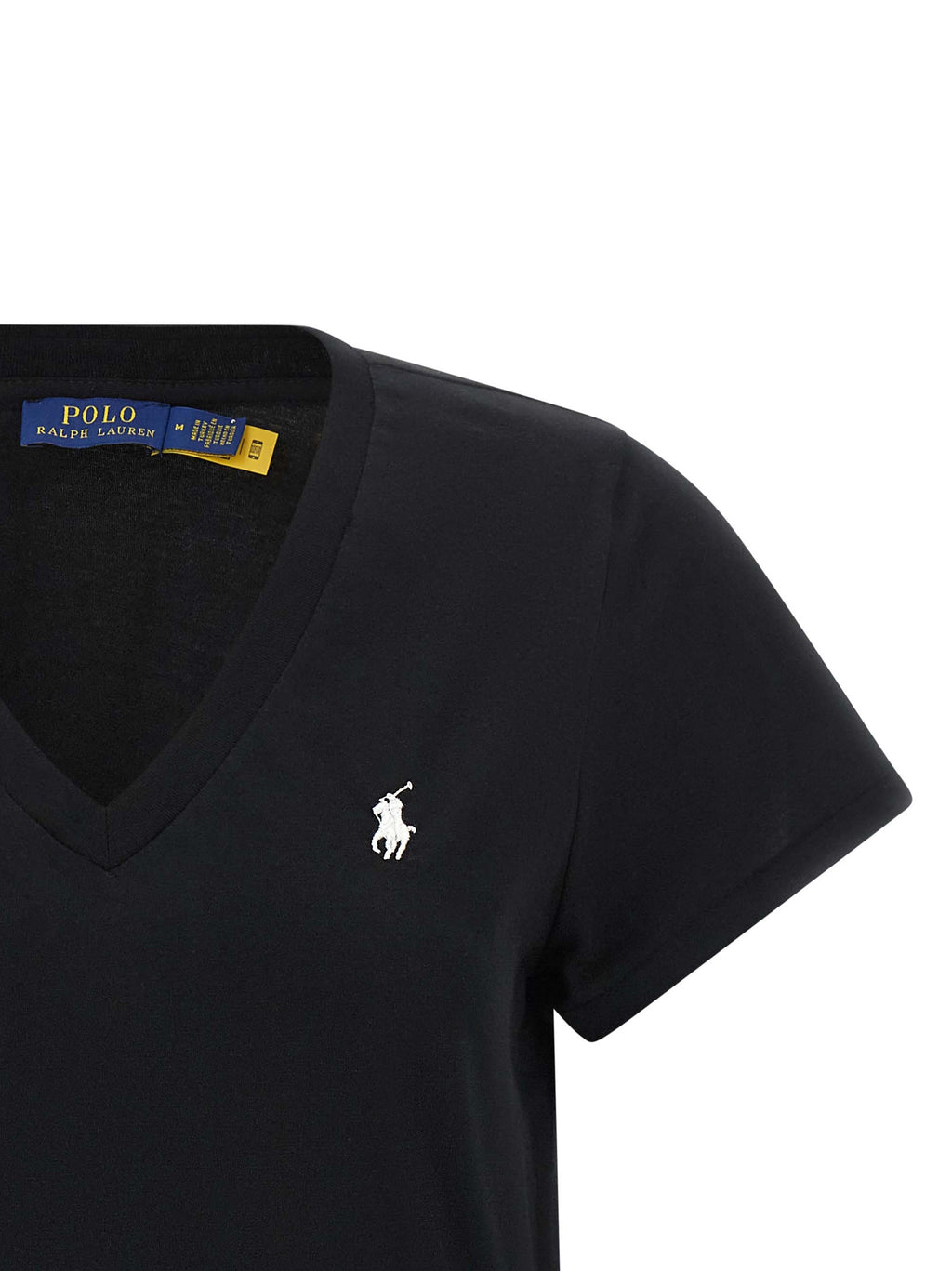 Polo Ralph Lauren Black Cotton T-Shirt