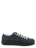 Burberry Gray Polyamide Low Top Sneakers