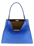 Fendi Blue Calfskin Handbag