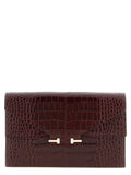 Tom Ford Bordeaux Calfskin Clutch Bag