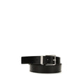 Givenchy Black Calf Leather Bos Taurus Regular Belt