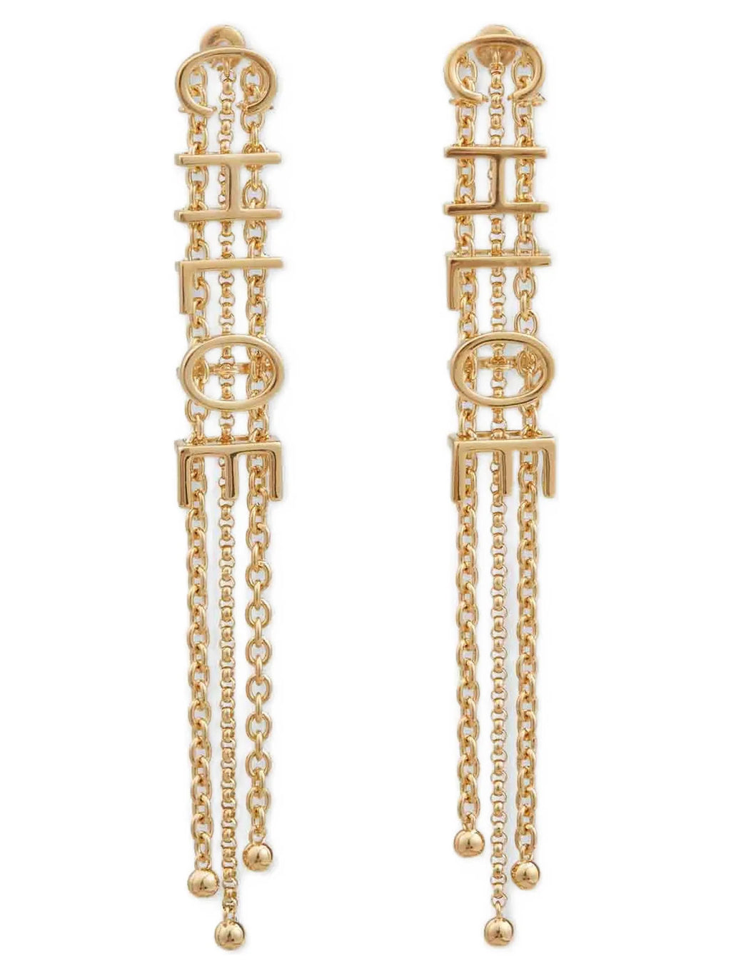 Chloé Gold Brass Earrings