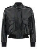 Tom Ford Black Lamb Leather Leather Jacket