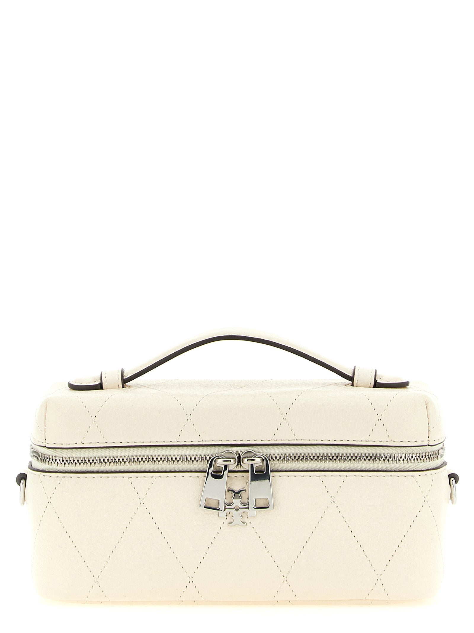 Tory Burch White Cowhide Crossbody Bag