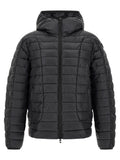 Diesel Black Polyester Full-Length Jacket