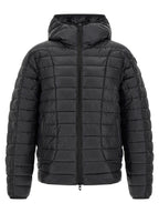 Diesel Black Polyester Full-Length Jacket
