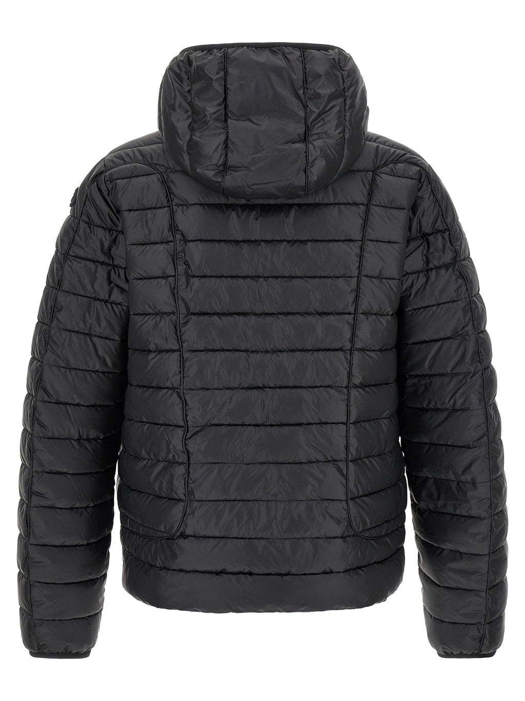 Diesel Black Polyester Full-Length Jacket