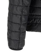 Diesel Black Polyester Full-Length Jacket