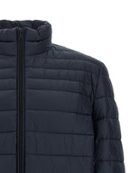 Hugo Boss Blue Polyamide Full-Length Jacket