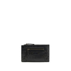 Balenciaga Black Lamb Ovis Aries Wallet