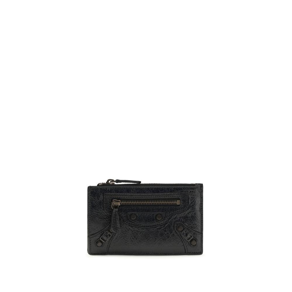 Balenciaga Black Lamb Ovis Aries Wallet