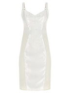 Dolce & Gabbana White Polyamide Midi Dress