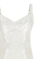 Dolce & Gabbana White Polyamide Midi Dress