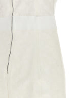 Dolce & Gabbana White Polyamide Midi Dress