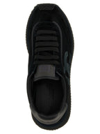 Dolce & Gabbana Black Calfskin Athletic Sneakers