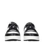 Jimmy Choo Black Leather Sneakers