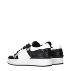 Jimmy Choo Black Leather Sneakers