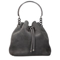 Jimmy Choo Gray Leather Handbag