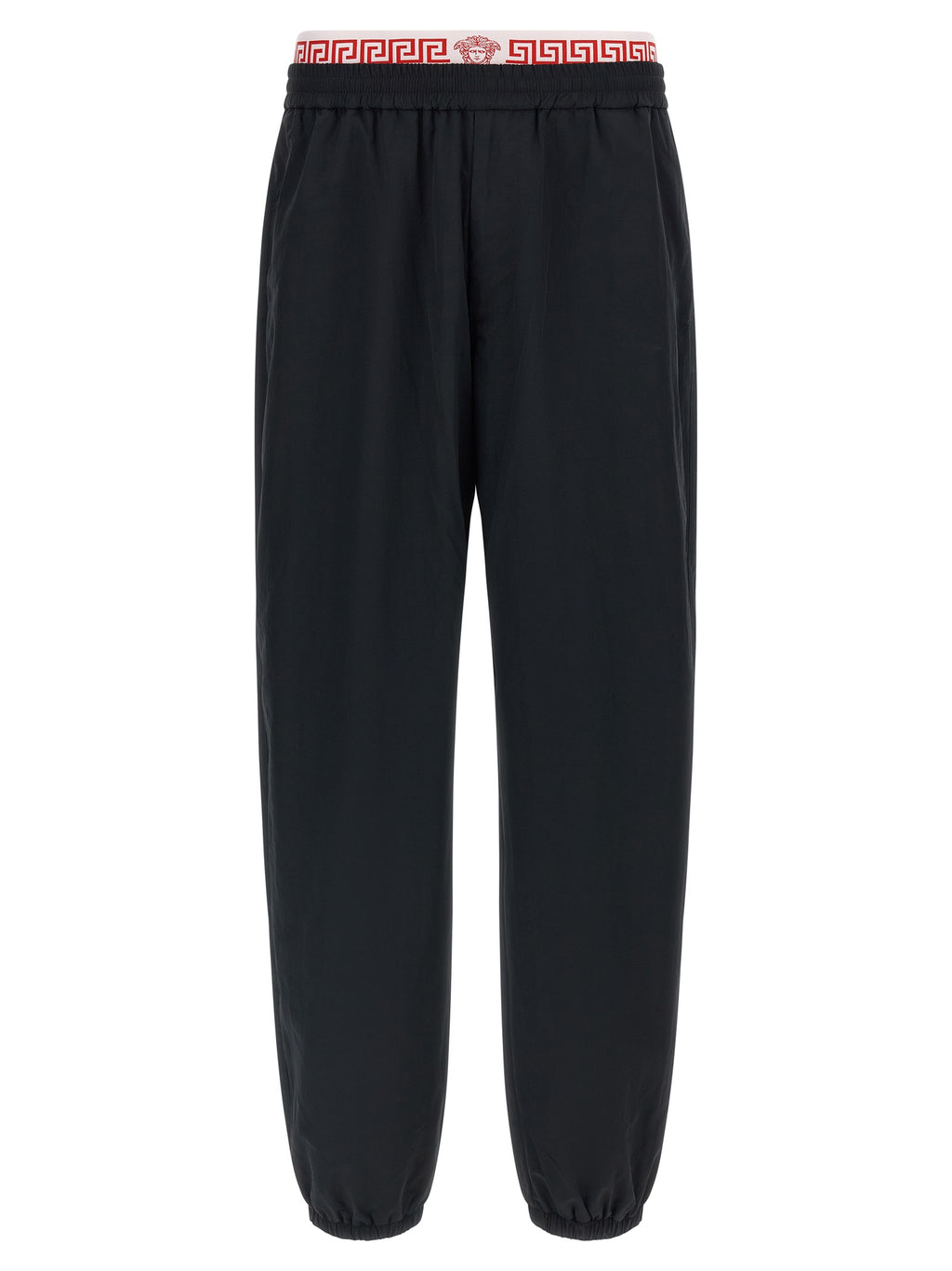 Versace Black Polyamide Joggers (Workout Pants)
