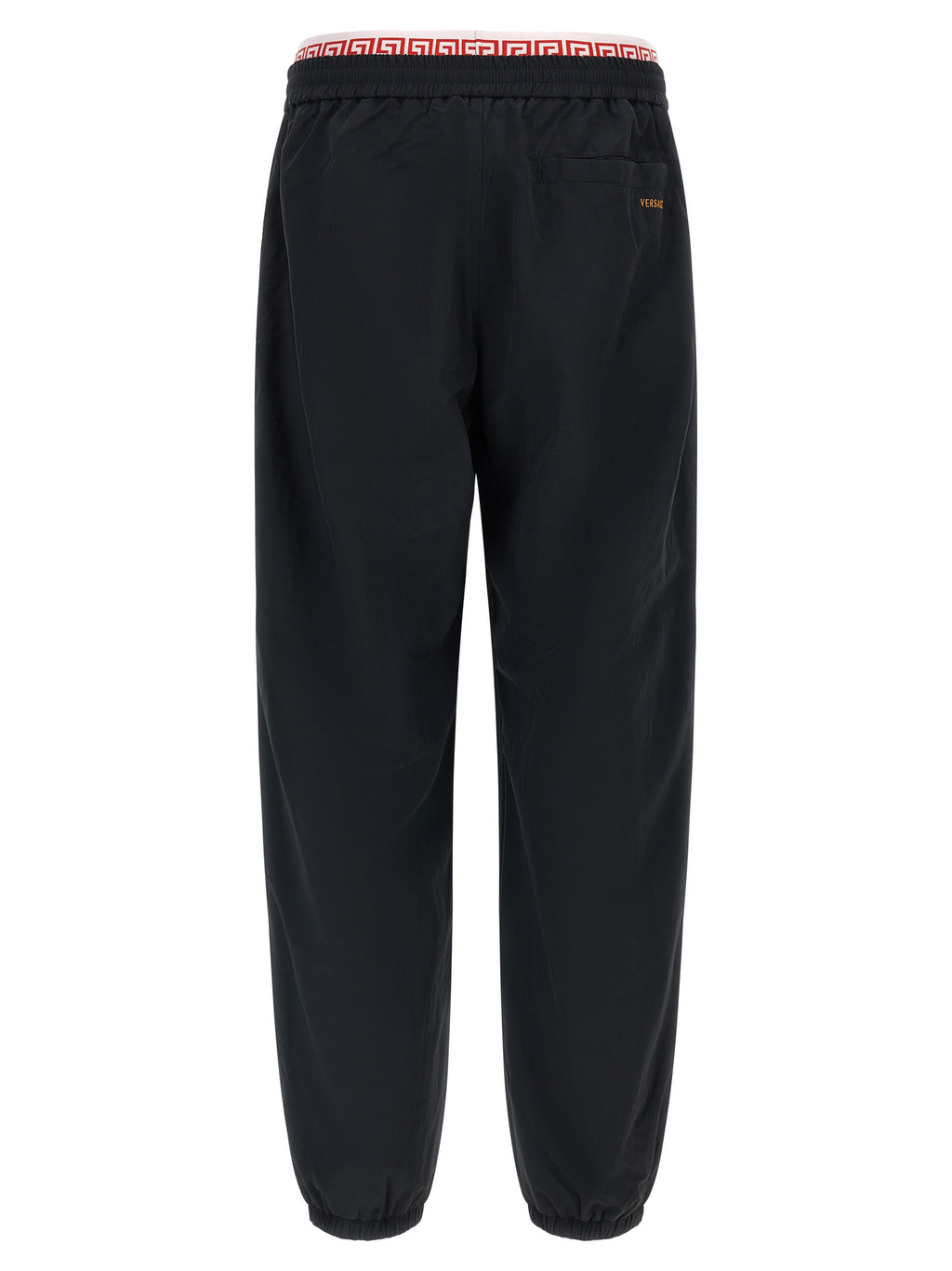 Versace Black Polyamide Joggers (Workout Pants)