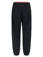 Versace Black Polyamide Joggers (Workout Pants)