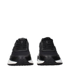 Jimmy Choo Black Fabric Athletic Sneakers