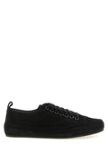 Tom Ford Black Leather Low Top Sneakers