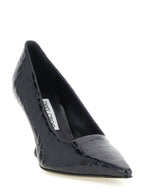 Jimmy Choo Blue Leather High Heel Pumps