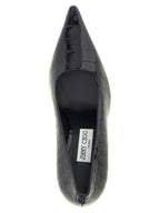 Jimmy Choo Blue Leather High Heel Pumps