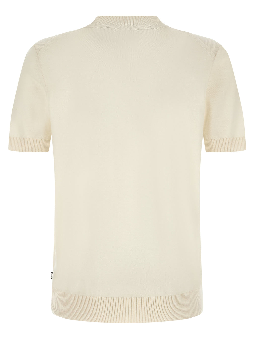 Hugo Boss White Virgin Wool T-Shirt