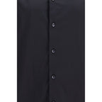 Giorgio Armani Black Cotton Dress Shirt