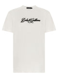 Dolce & Gabbana White Cotton T-Shirt