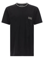 Dolce & Gabbana Black Cotton T-Shirt