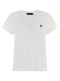 Polo Ralph Lauren White Cotton T-Shirt