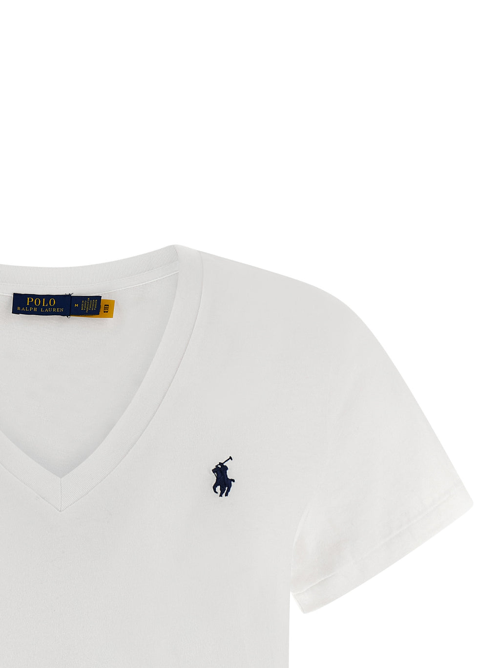 Polo Ralph Lauren White Cotton T-Shirt