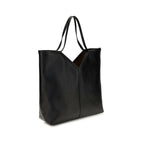 Saint Laurent Black Calf Leather Bos Taurus Shoulder Bag