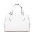 Michael Kors White Leather Handbag