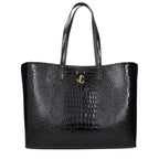 Jimmy Choo Black Leather Shoulder Bag