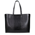 Jimmy Choo Black Leather Shoulder Bag