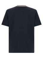 Fendi Blue Cotton T-Shirt