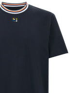 Fendi Blue Cotton T-Shirt