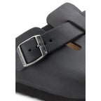 Birkenstock Black Synthetic Mules