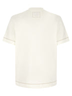 Fendi White Cotton T-Shirt
