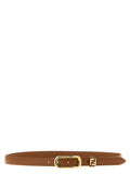Fendi Brown Calfskin Regular Belt