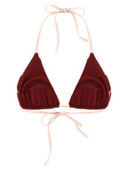 Fendi Bordeaux Polyester Bikini