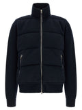 Tom Ford Blue Virgin Wool Full-Length Jacket