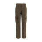 Burberry Bicolor Cotton Cargo Pants