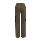Burberry Bicolor Cotton Cargo Pants